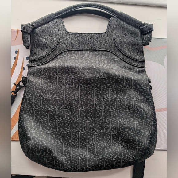 Foley & Corrina black/gray bag - Picture 6 of 9